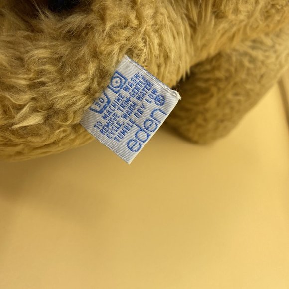 EDEN Toys Classic PADDINGTON BEAR Yellow Hat Blue Navy Red Jacket 14” - Picture 8 of 8